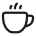 Ikona kafe které je k dispozici v prádělně